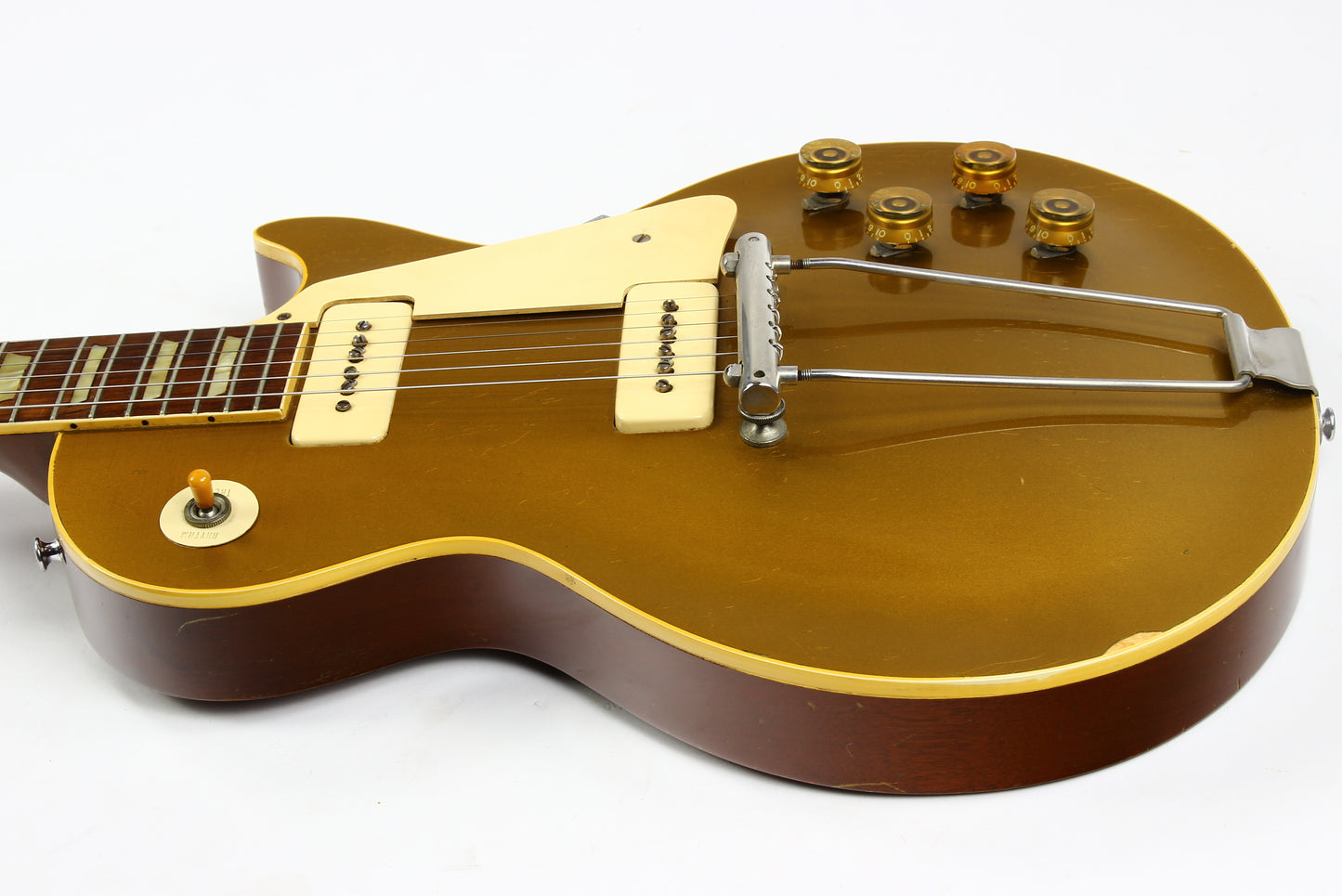 1953 Gibson Les Paul Standard Goldtop Vintage Guitar w Original Case | 1950s Gold Top!