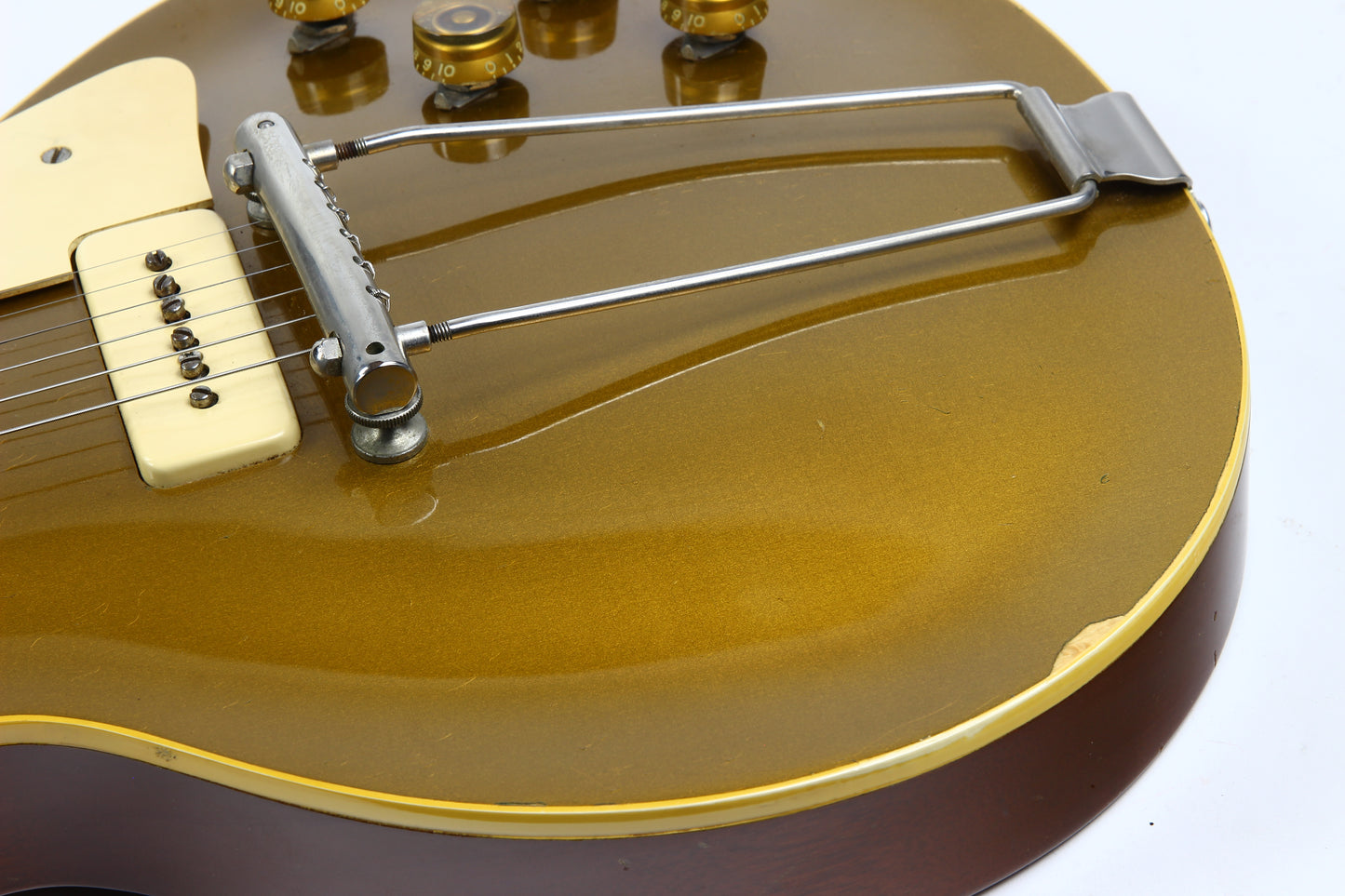 1953 Gibson Les Paul Standard Goldtop Vintage Guitar w Original Case | 1950s Gold Top!