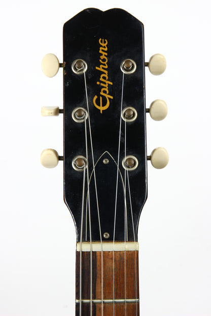 CLEAN! 1963 Epiphone Olympic Double Melody Maker D Doublecut 2-Pickup Gibson - Sunburst, Original Case, Vintage SB722D
