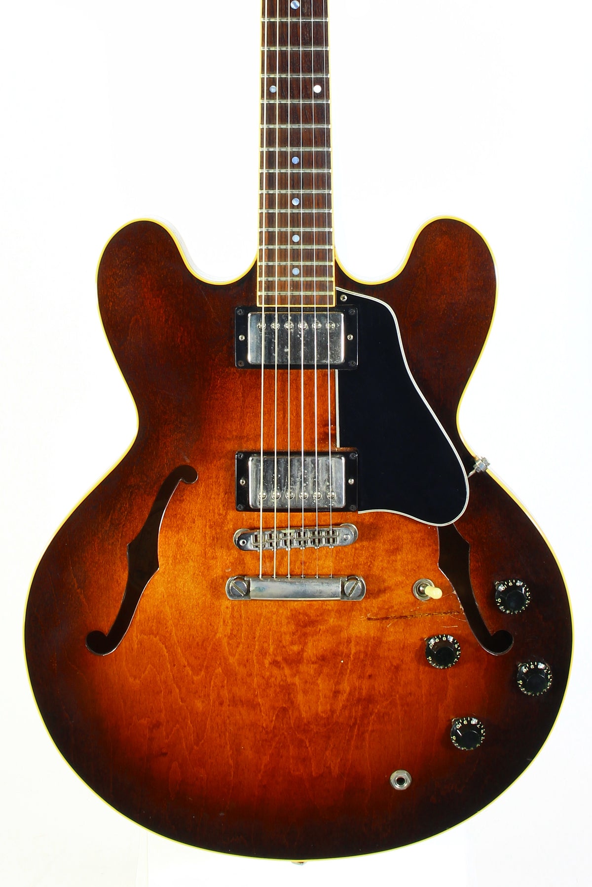 1983 Gibson ES-335 Dot Reissue Tobacco Sunburst | Tim Shaw Humbuckers, Plays And Sounds Great!