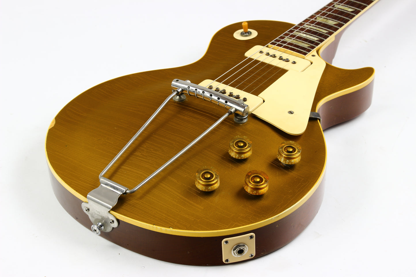 1953 Gibson Les Paul Standard Goldtop Vintage Guitar w Original Case | 1950s Gold Top!