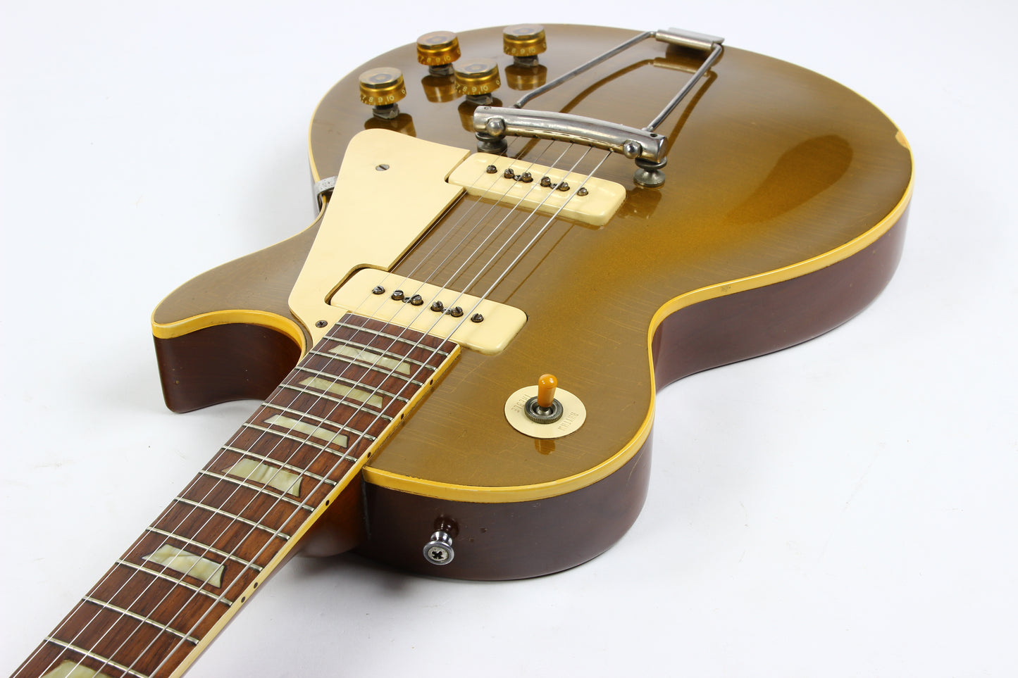 1953 Gibson Les Paul Standard Goldtop Vintage Guitar w Original Case | 1950s Gold Top!