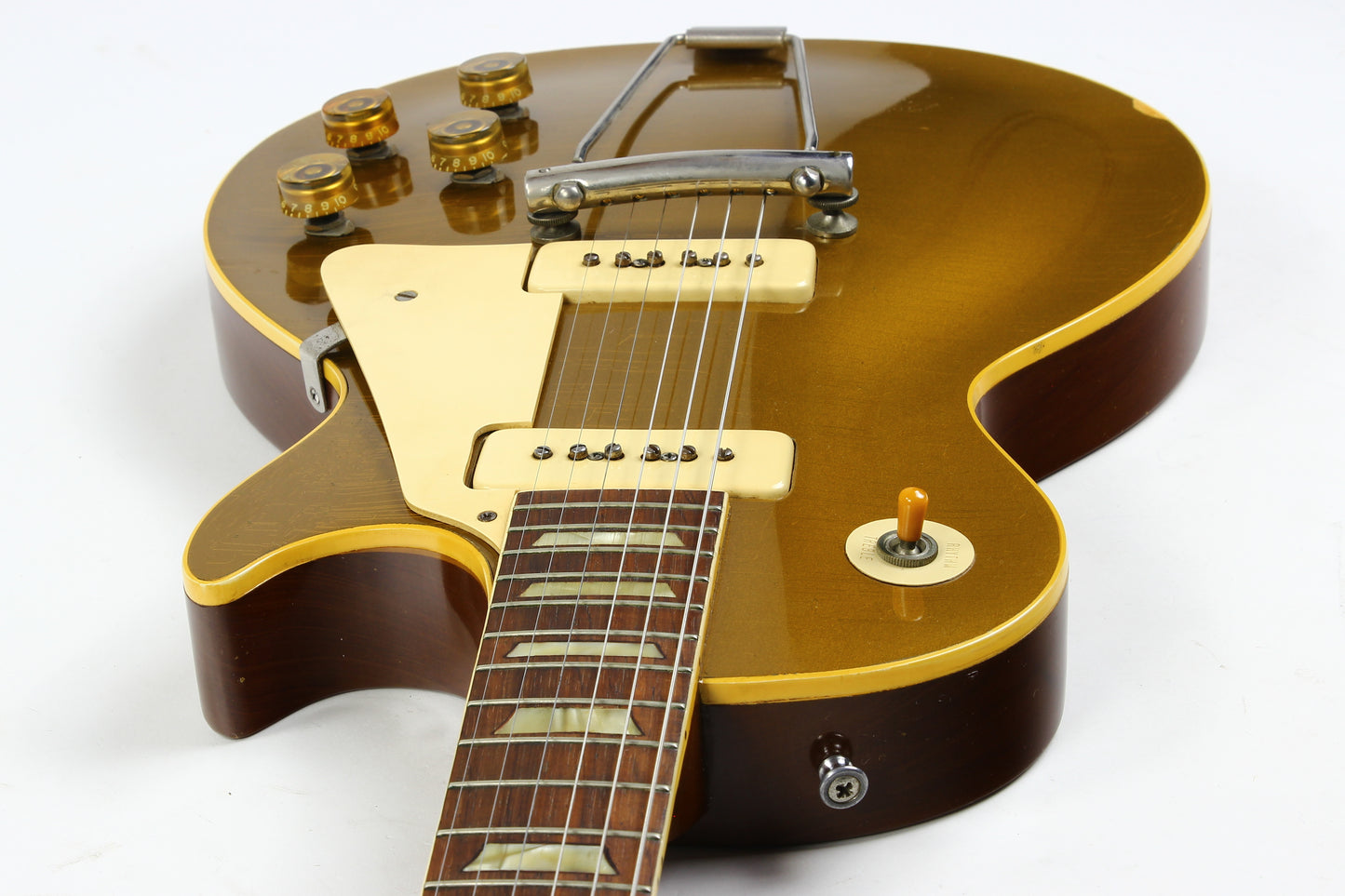 1953 Gibson Les Paul Standard Goldtop Vintage Guitar w Original Case | 1950s Gold Top!