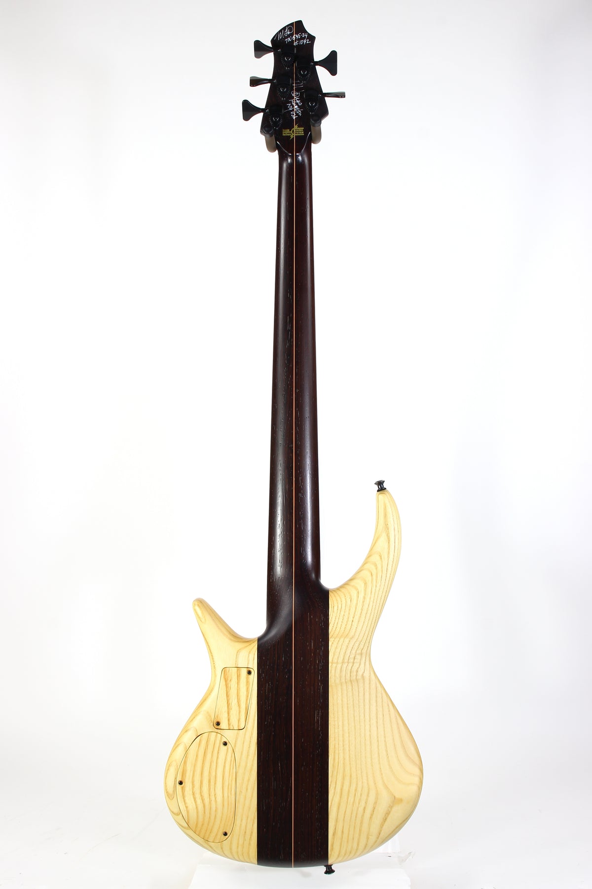 MTD Michael Tobias Designs Through Neck TN 535–24 Bass Kingston New York USA Five String Spalted Maple Bartolini Pickups