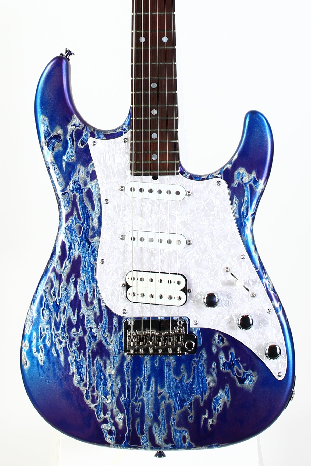 2025 James Tyler USA Studio Elite HD-P Tuckerberry Shmear Semi Gloss HSS Super Strat