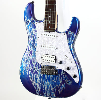2025 James Tyler Usa Studio Elite Hd-P Tuckerberry Shmear Semi Gloss Hss Super Strat