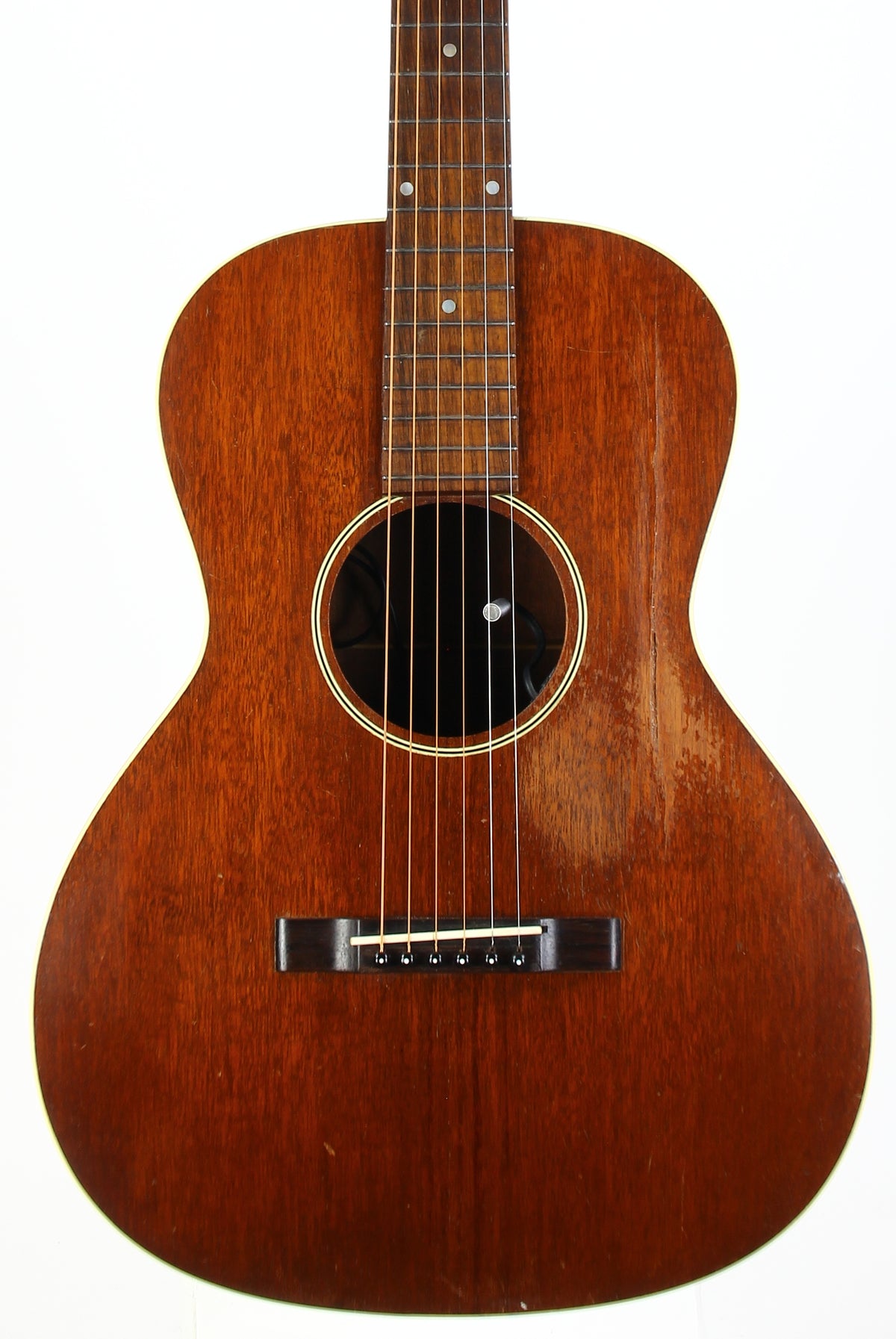 1930 Gibson L-0 All Mahogany 12-Fret Pre-War Small Body Acoustic Flat Top Guitar Plays Great!