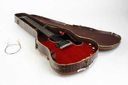 1962 Gibson Les Paul SG Jr. Cherry Red LP Junior w Original Case!