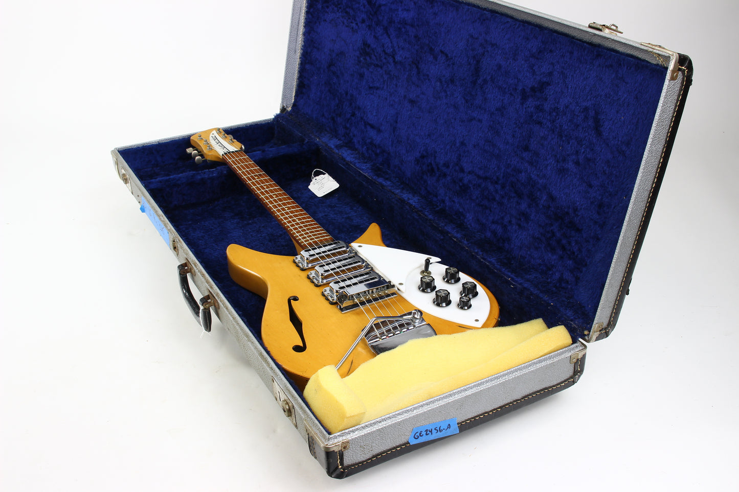 1966 Rickenbacker 325 Mapleglo Natural Vintage Electric Guitar w Original Case! John Lennon Beatles