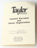 *SOLD*  1994 Taylor 915-M Limited Edition - Jumbo 900 Series, Birdseye Maple, 3-Piece Back! John Denver!