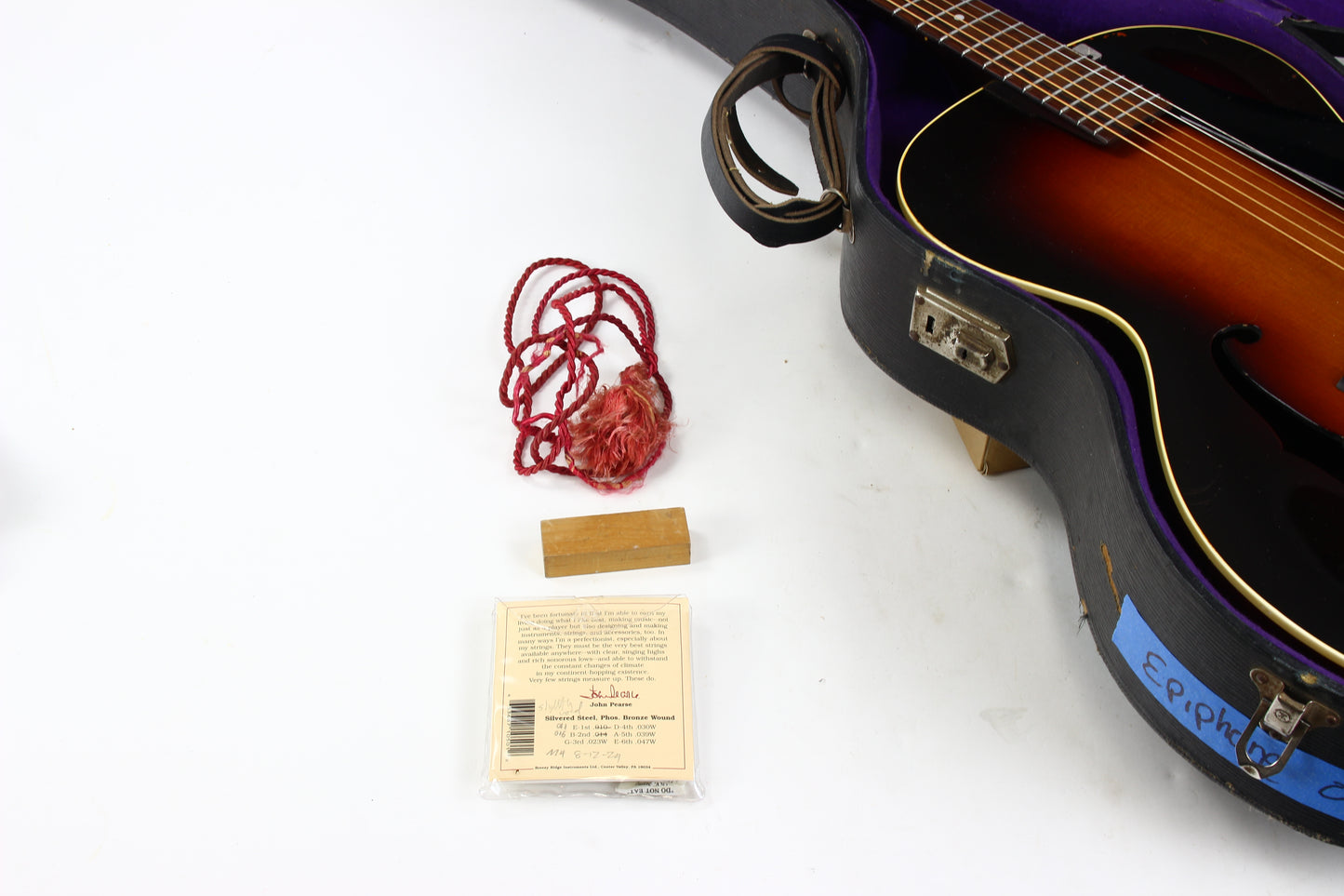 1939 Epiphone Masterbuilt USA Olympic Acoustic Archtop Guitar w Original Case! Vintage 30s Dave Rawlings Type