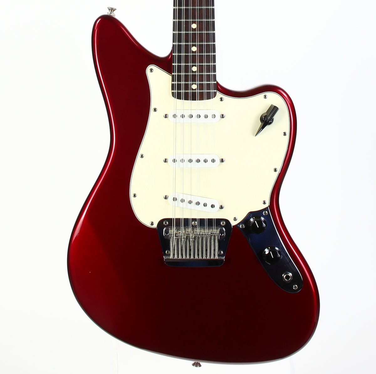 1993 Fender Custom Shop Masterbuilt Fred Stuart Electric XII Candy Apple Red Matching Headstock Early CS 12-String