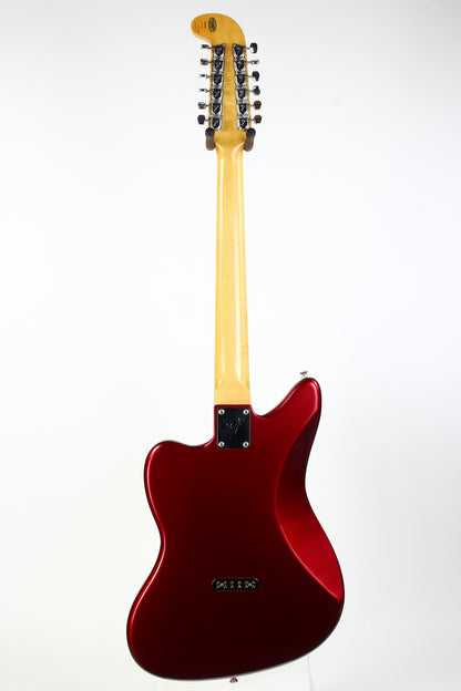 1993 Fender Custom Shop Masterbuilt Fred Stuart Electric XII Candy Apple Red Matching Headstock Early CS 12-String
