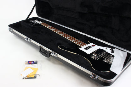 2025 Rickenbacker 4003 Jetglo Black w Original Case! Last of the Old Style!