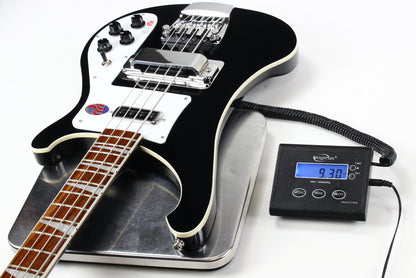 2025 Rickenbacker 4003 Jetglo Black w Original Case! Last of the Old Style!