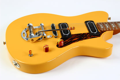 2026 Powers Electric A-Type Dreamsickle Orange Tremolo Custom Matching Headstock Taylor Andy Powers
