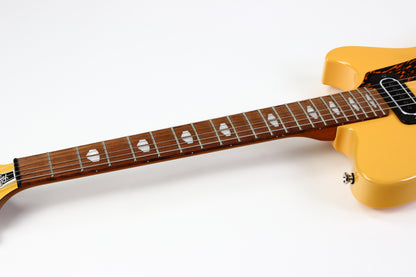 2026 Powers Electric A-Type Dreamsickle Orange Tremolo Custom Matching Headstock Taylor Andy Powers