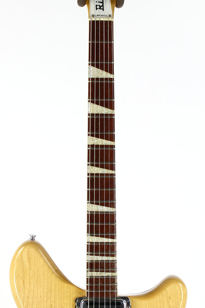 1969 Rickenbacker 375 Mapleglo Vintage Hollowbody Electric  w Original Case 3 Toaster Pickups!