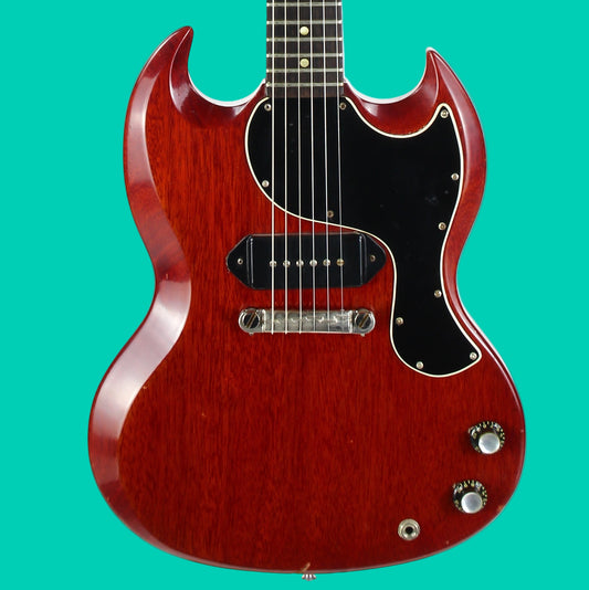 1962 Gibson Les Paul SG Jr. Cherry Red LP Junior w Original Case