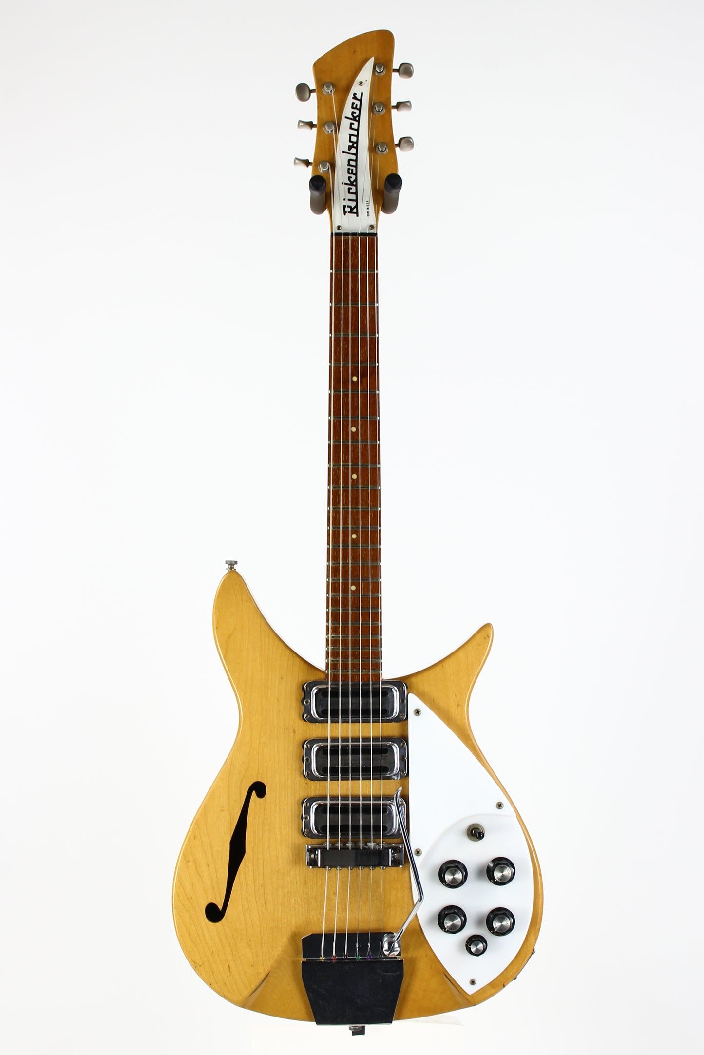 1966 Rickenbacker 325 Mapleglo Natural Vintage Electric Guitar w Original Case! John Lennon Beatles