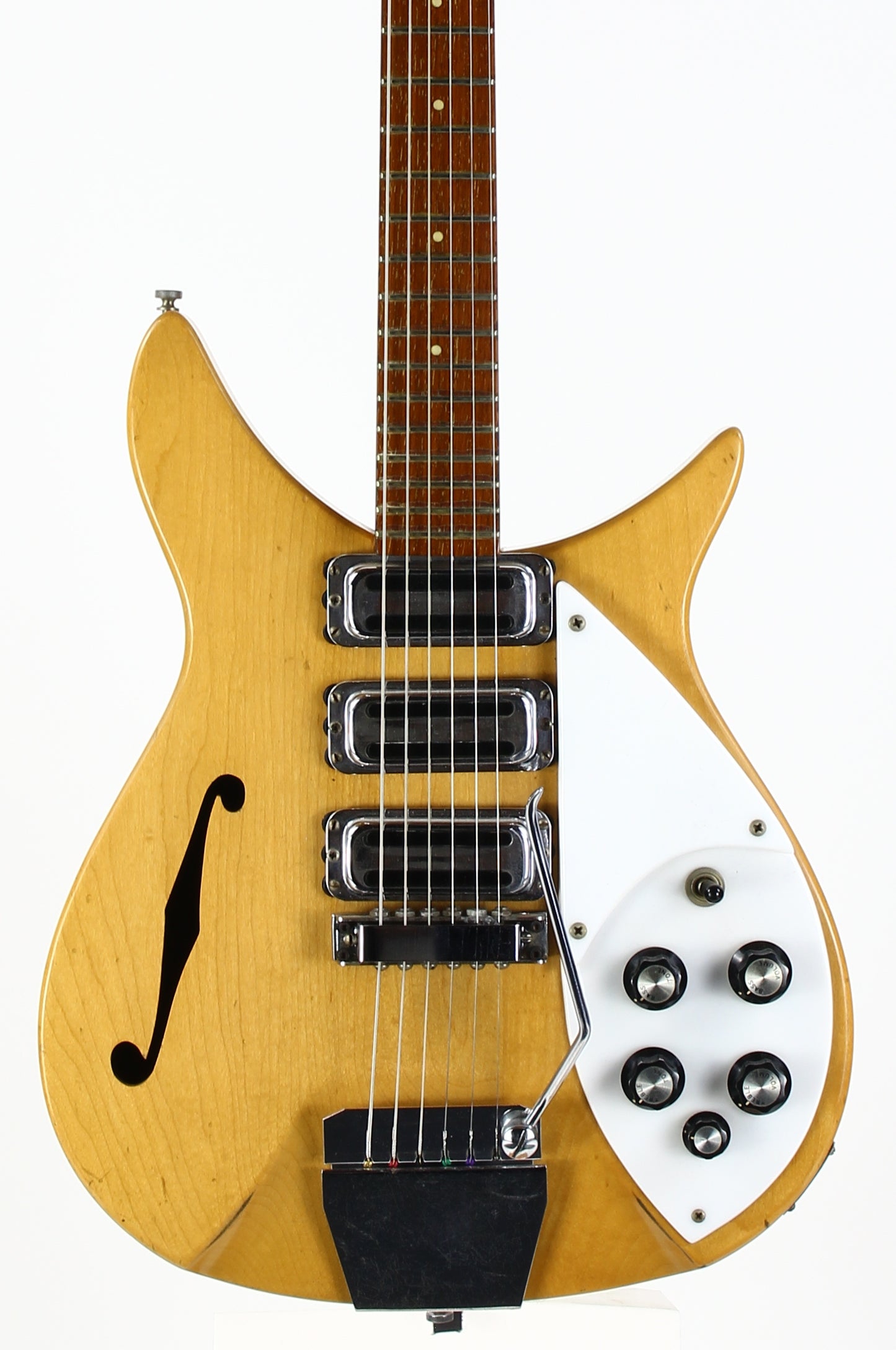 1966 Rickenbacker 325 Mapleglo Natural Vintage Electric Guitar w Original Case! John Lennon Beatles
