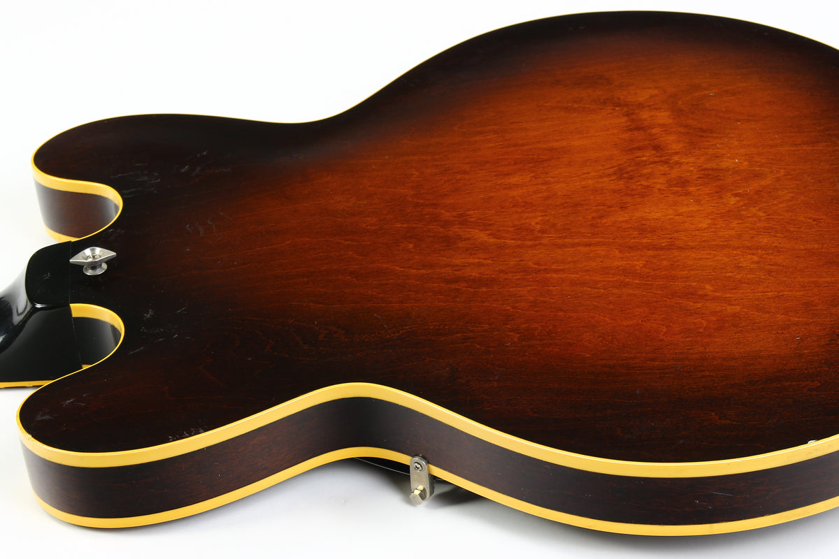 1983 Gibson ES-335 Dot Reissue Tobacco Sunburst | Tim Shaw Humbuckers, Plays And Sounds Great!