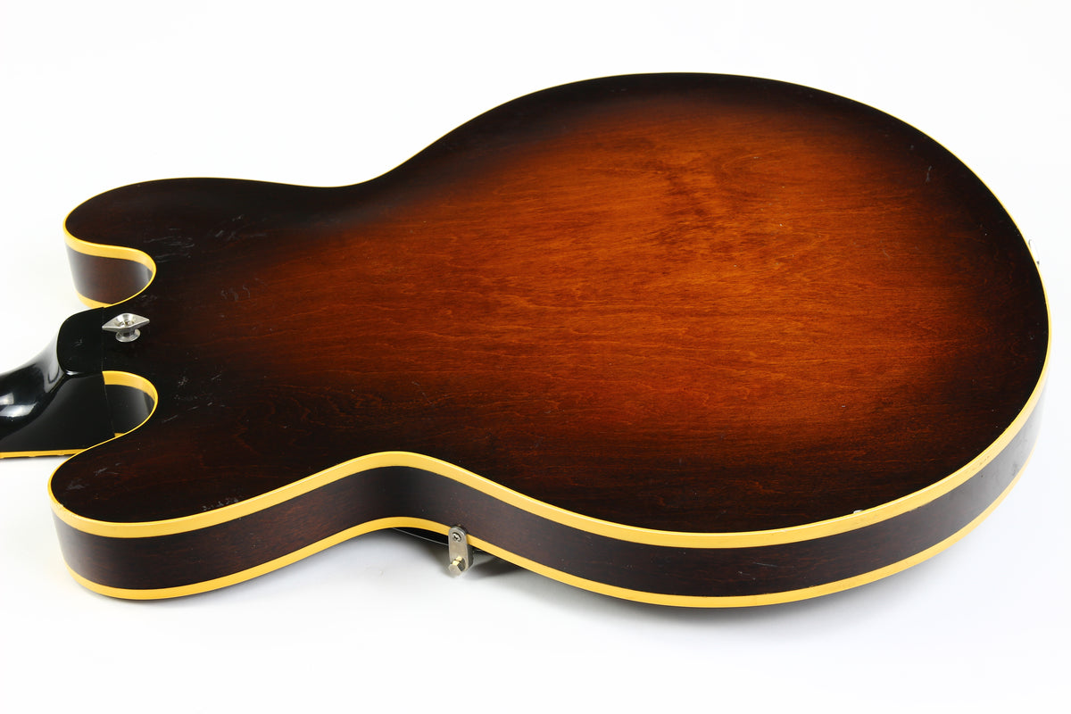 1983 Gibson ES-335 Dot Reissue Tobacco Sunburst | Tim Shaw Humbuckers, Plays And Sounds Great!
