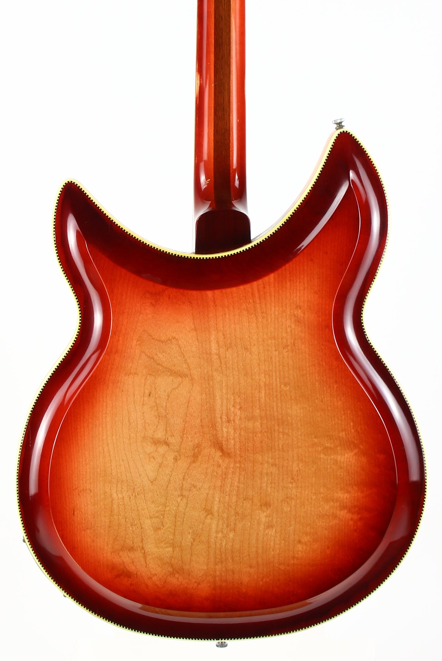 1969 Rickenbacker 381 Fireglo Sunburst German Carve VINTAGE GUITAR Checkerboard Binding!