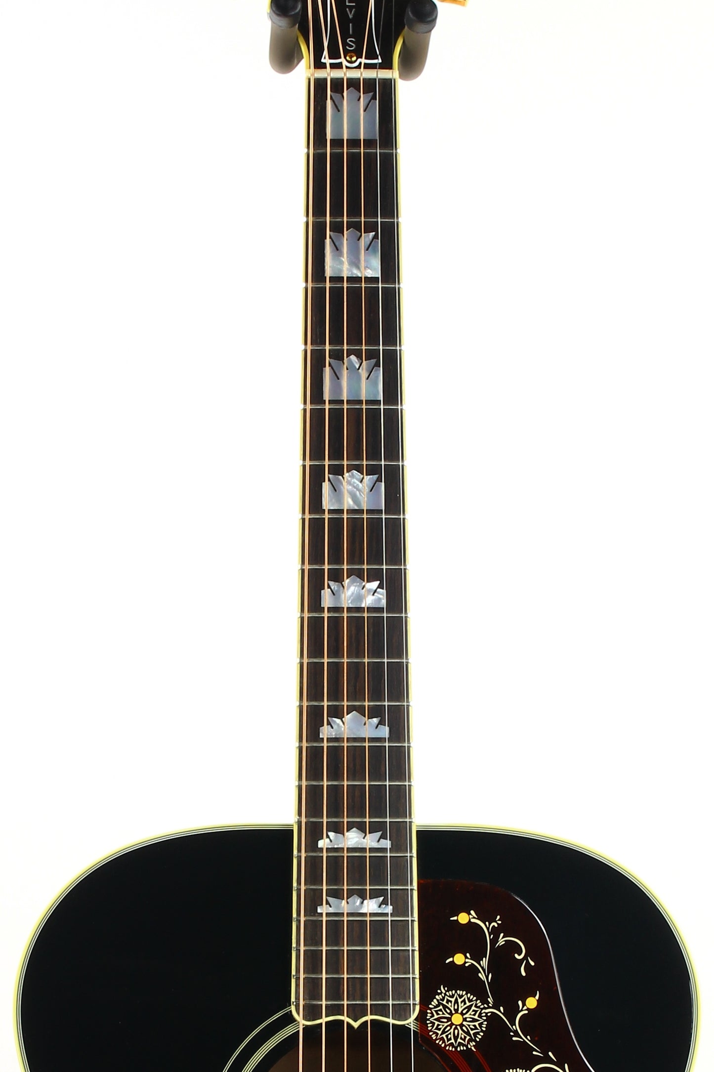 2024 Gibson Montana Elvis SJ-200 Ebony Black | Jumbo Acoustic Acoustic Guitar