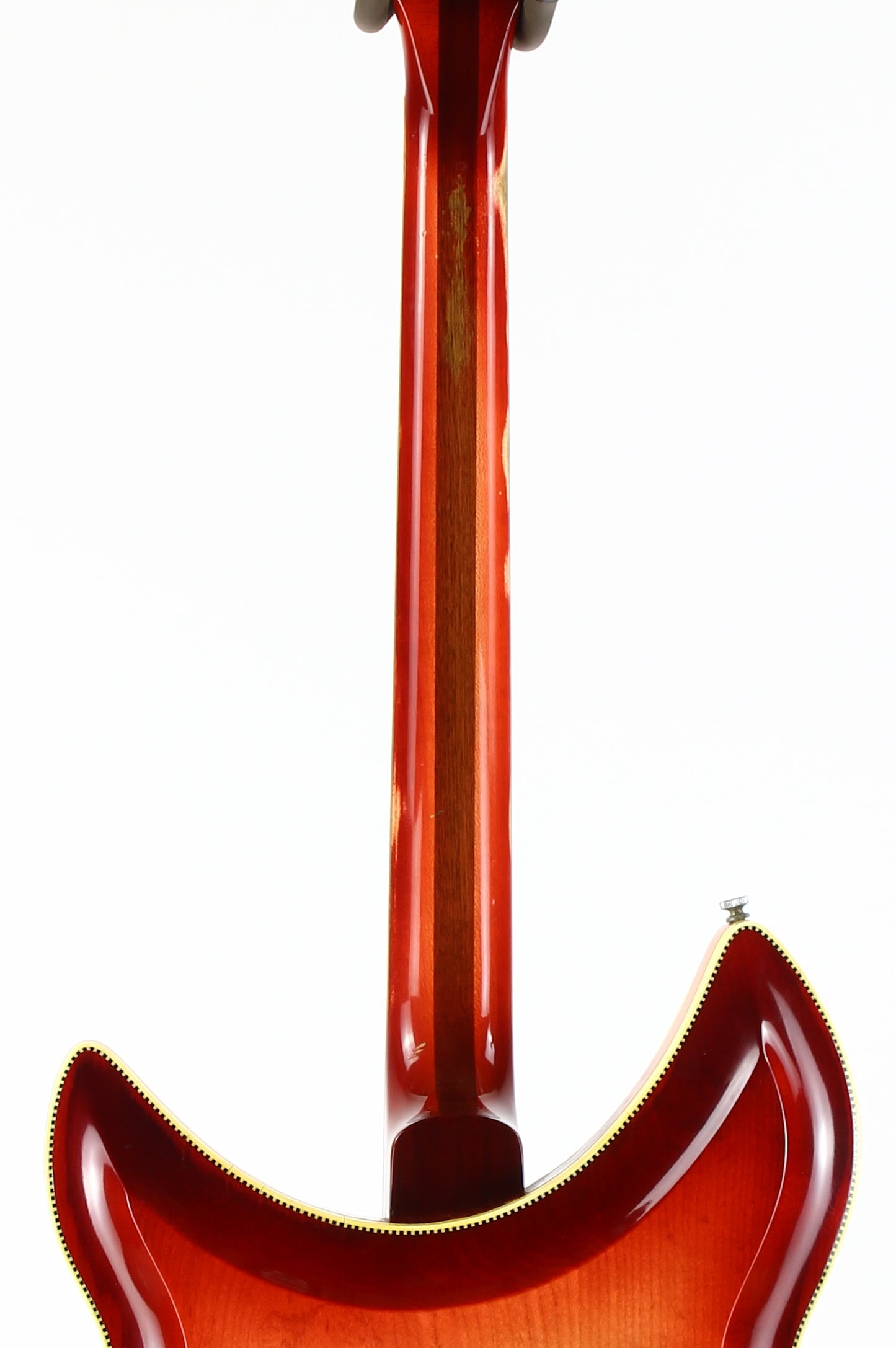 1969 Rickenbacker 381 Fireglo Sunburst German Carve VINTAGE GUITAR Checkerboard Binding!