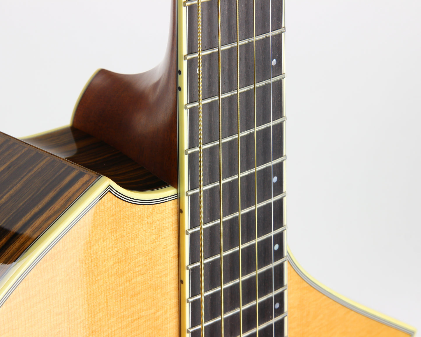 MINT! 1997 Breedlove Custom CM/E Striped Macassar Ebony Acoustic Guitar - Steve Henderson, Masterclass, Exotic!