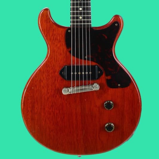 1960 Gibson Les Paul Jr. LP Junior Cherry Red Double Cut DC Cutaway