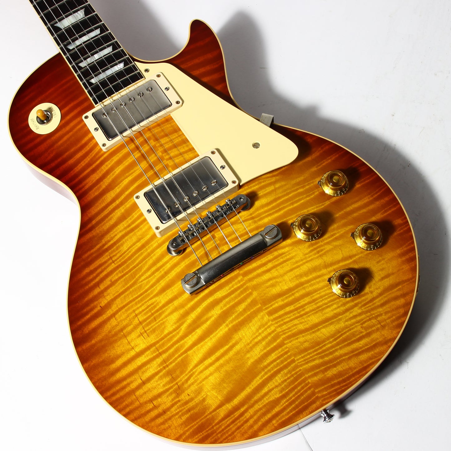 2018 Gibson 1959 Les Paul Standard Brazilian Rosewood - '59 Reissue, LP R9, Slow Iced Tea Fade Burst, Custom Shop