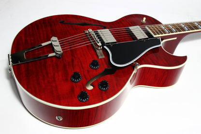 2011 Gibson Custom Shop Memphis ES-175 Wine Red Jazz Archtop Electric Guitar - Beautiful Figuring!