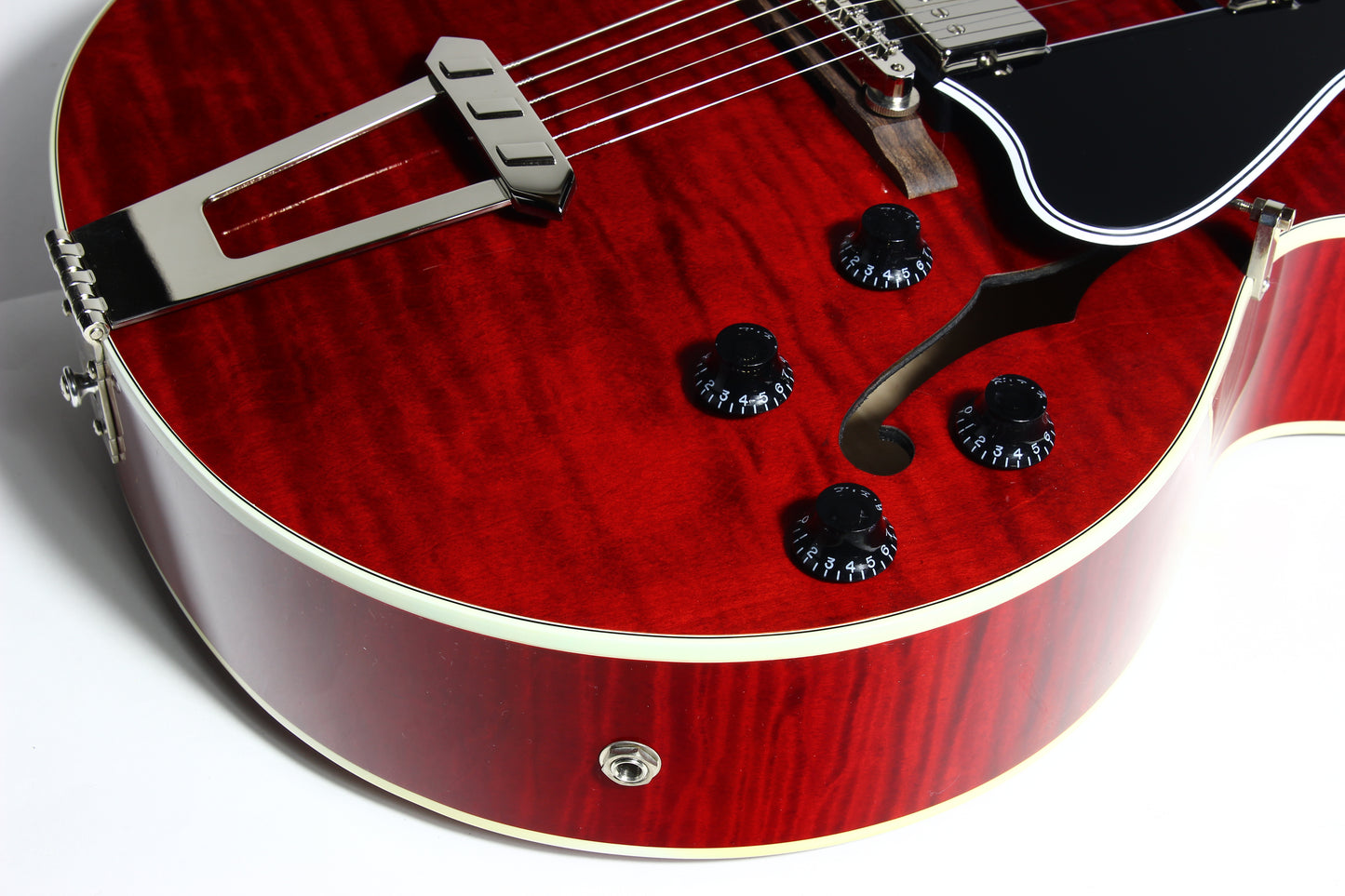 2011 Gibson Custom Shop Memphis ES-175 Wine Red Jazz Archtop Electric Guitar - Beautiful Figuring!