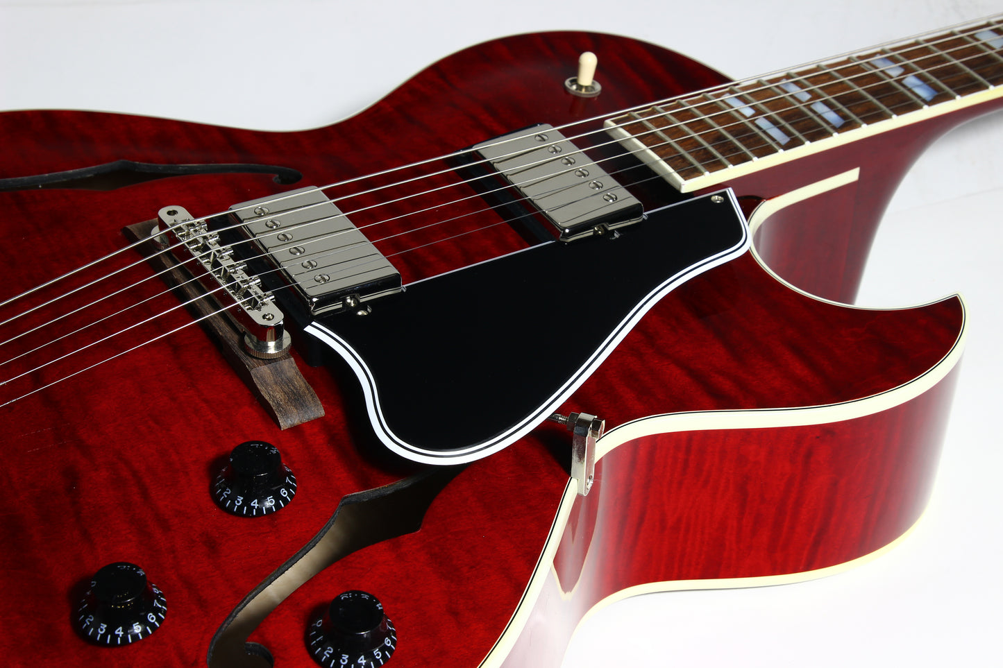 2011 Gibson Custom Shop Memphis ES-175 Wine Red Jazz Archtop Electric Guitar - Beautiful Figuring!