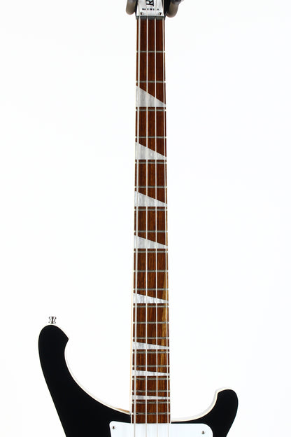 2025 Rickenbacker 4003 Jetglo Black w Original Case! Last of the Old Style!