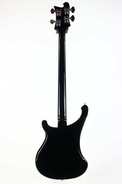 2025 Rickenbacker 4003 Jetglo Black w Original Case! Last of the Old Style!