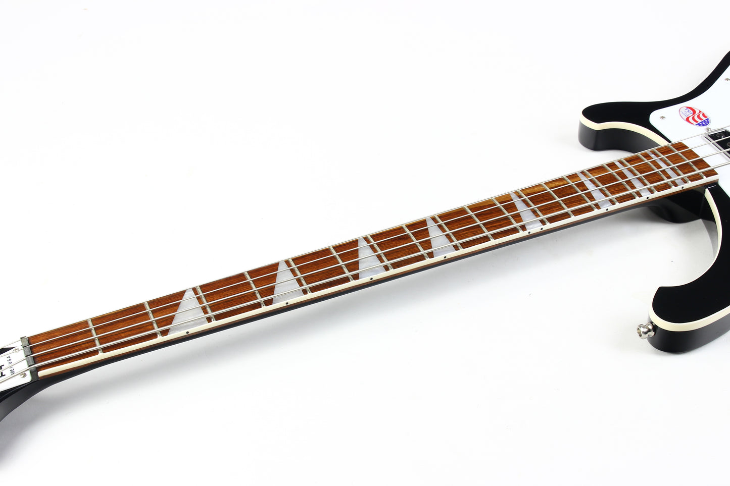 2025 Rickenbacker 4003 Jetglo Black w Original Case! Last of the Old Style!