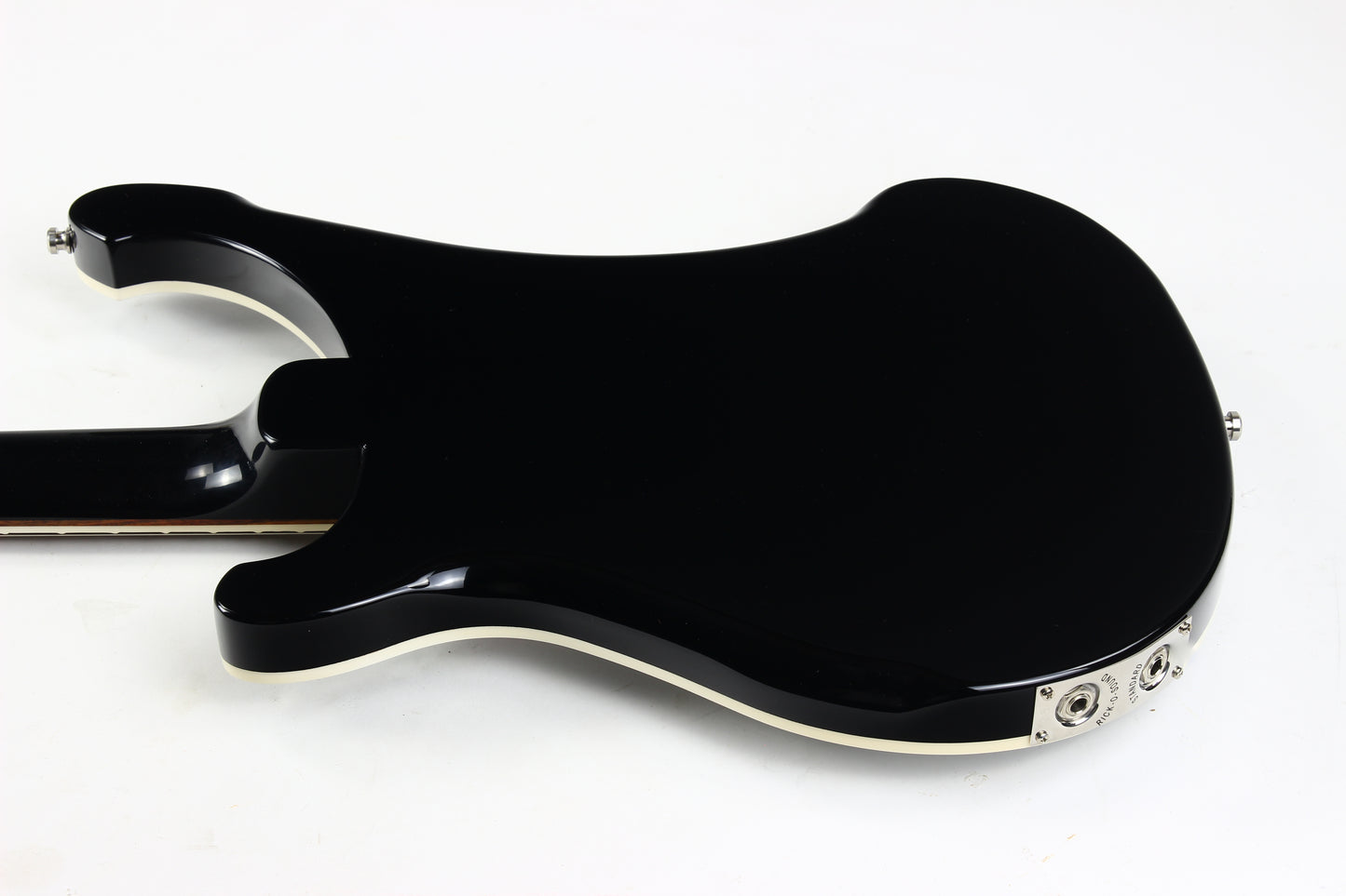 2025 Rickenbacker 4003 Jetglo Black w Original Case! Last of the Old Style!