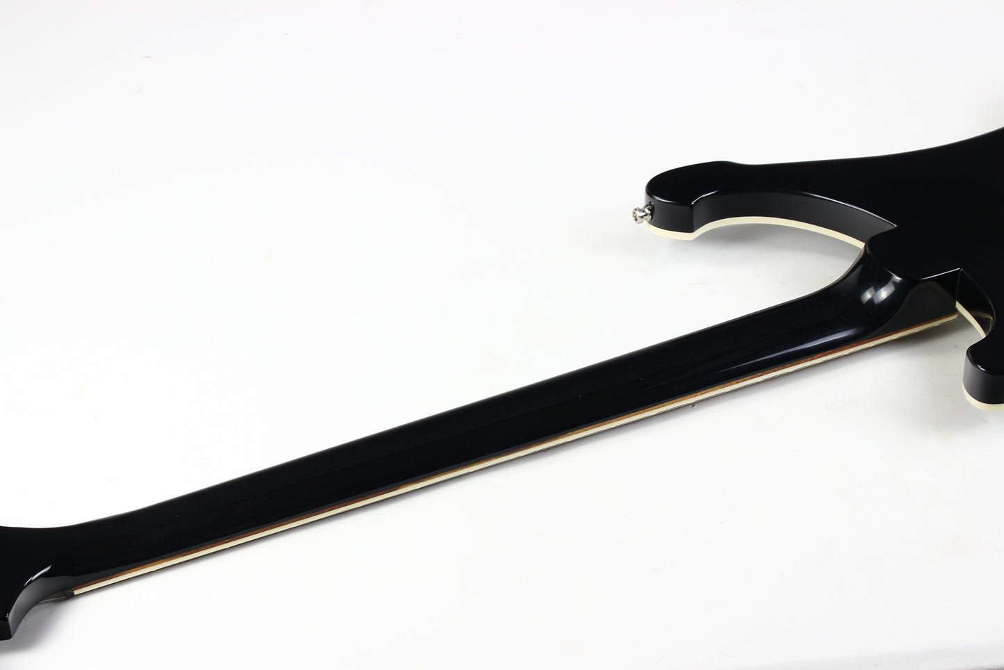 2025 Rickenbacker 4003 Jetglo Black w Original Case! Last of the Old Style!