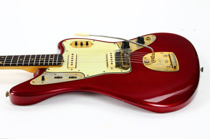 1964 Fender Jaguar Candy Apple Red | Gold Hardware  Pre-CBS, Clay Dots, One Owner!