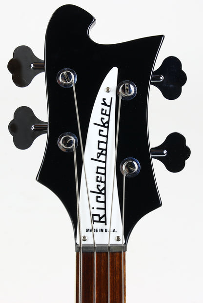 2025 Rickenbacker 4003 Jetglo Black w Original Case! Last of the Old Style!