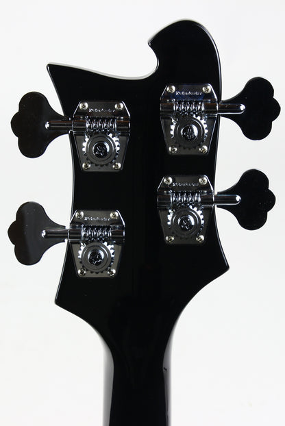 2025 Rickenbacker 4003 Jetglo Black w Original Case! Last of the Old Style!