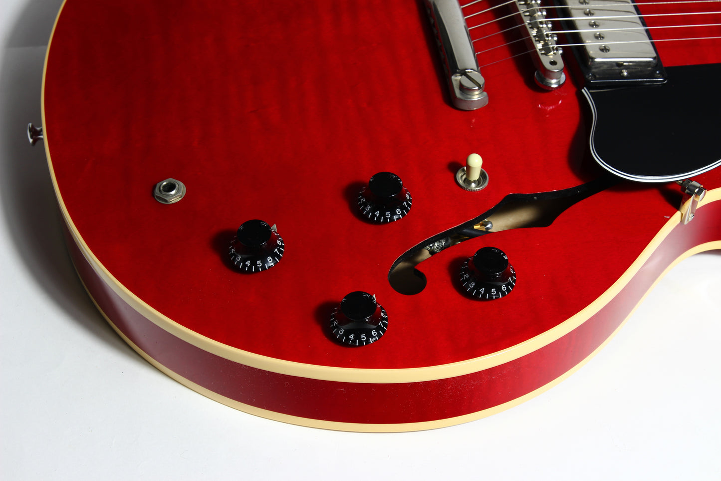 MINTY 1990 Gibson ES-335 Dot Reissue Cherry Red Lightly Figured - '61 Slim Neck, 1980's Spec