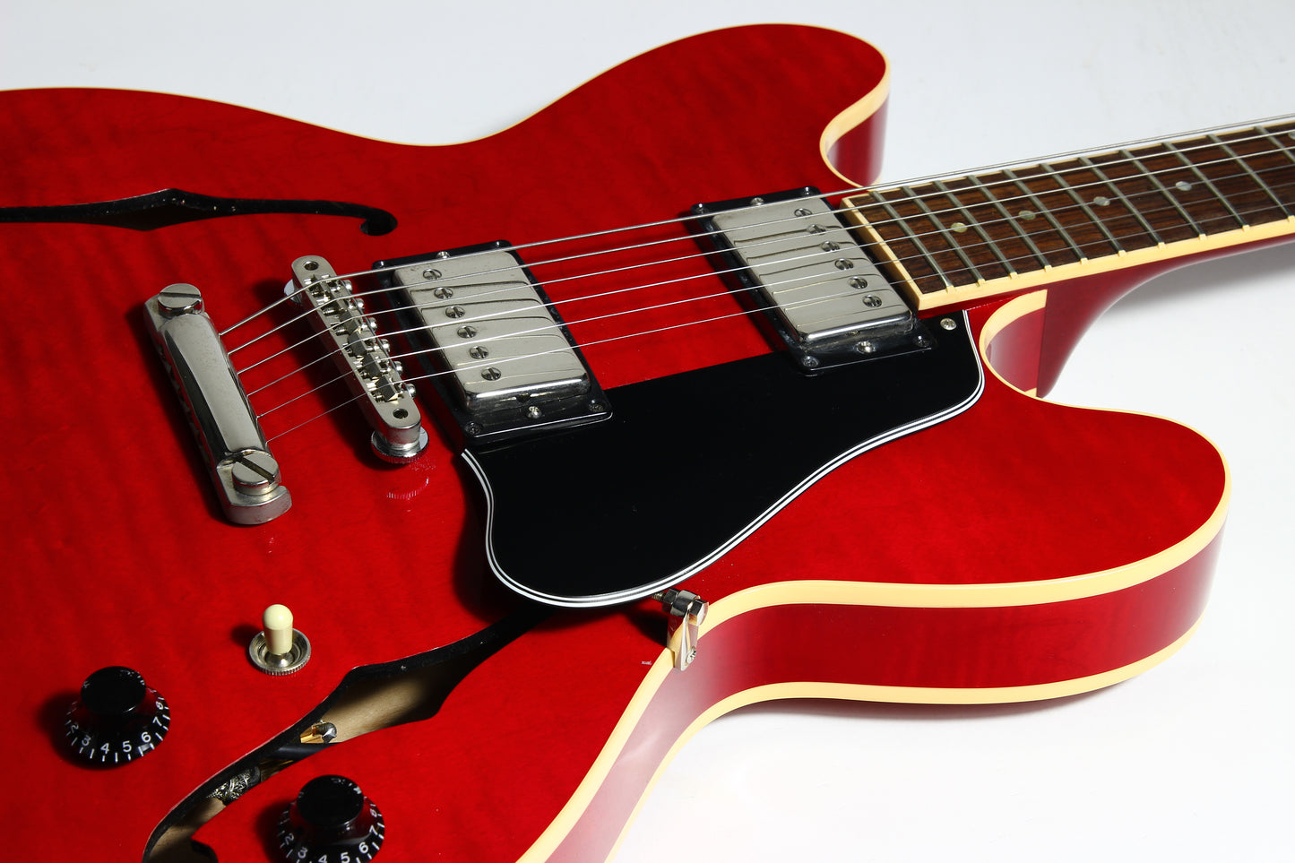 MINTY 1990 Gibson ES-335 Dot Reissue Cherry Red Lightly Figured - '61 Slim Neck, 1980's Spec