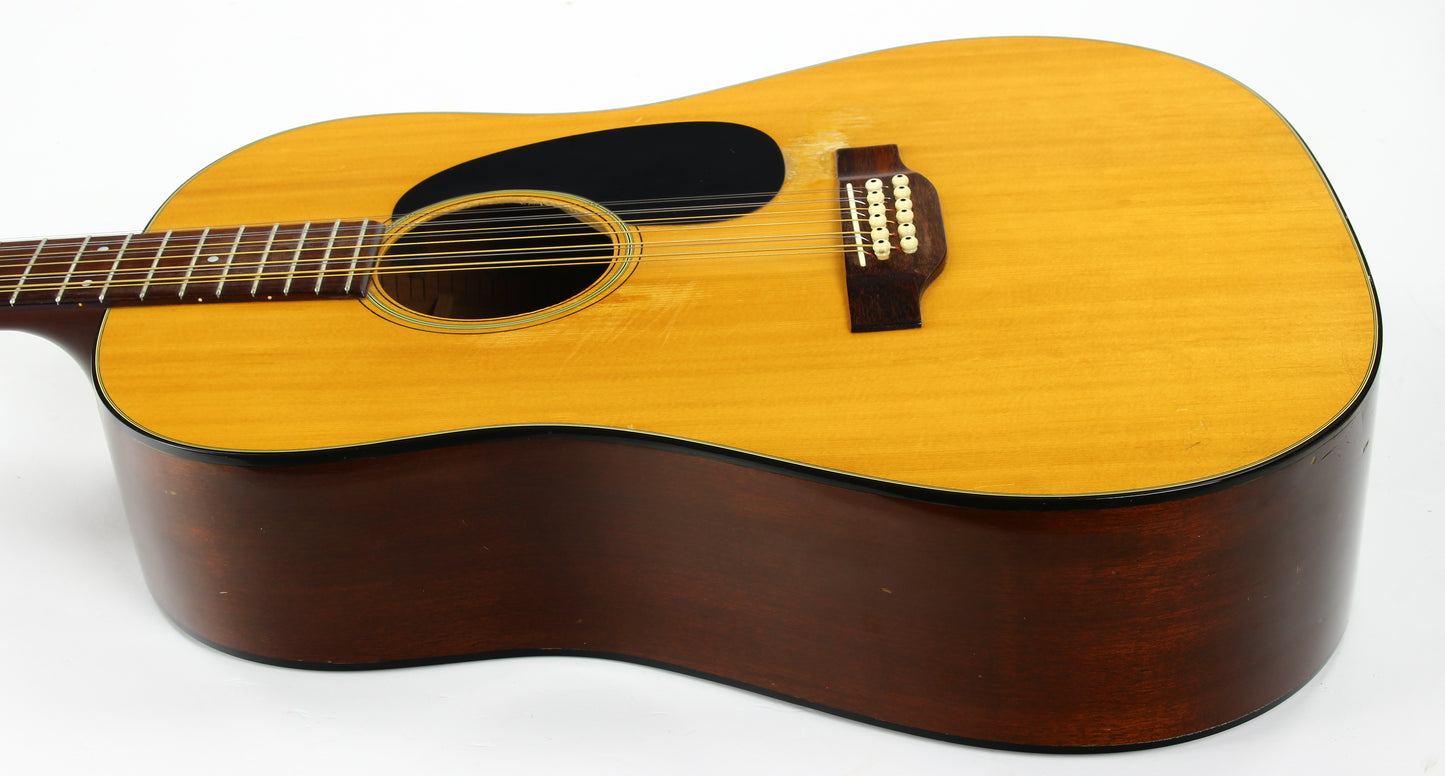 1968 Martin D-12-20 Vintage 12-String Acoustic Guitar  Brazilian Rosewood board/head/bridge