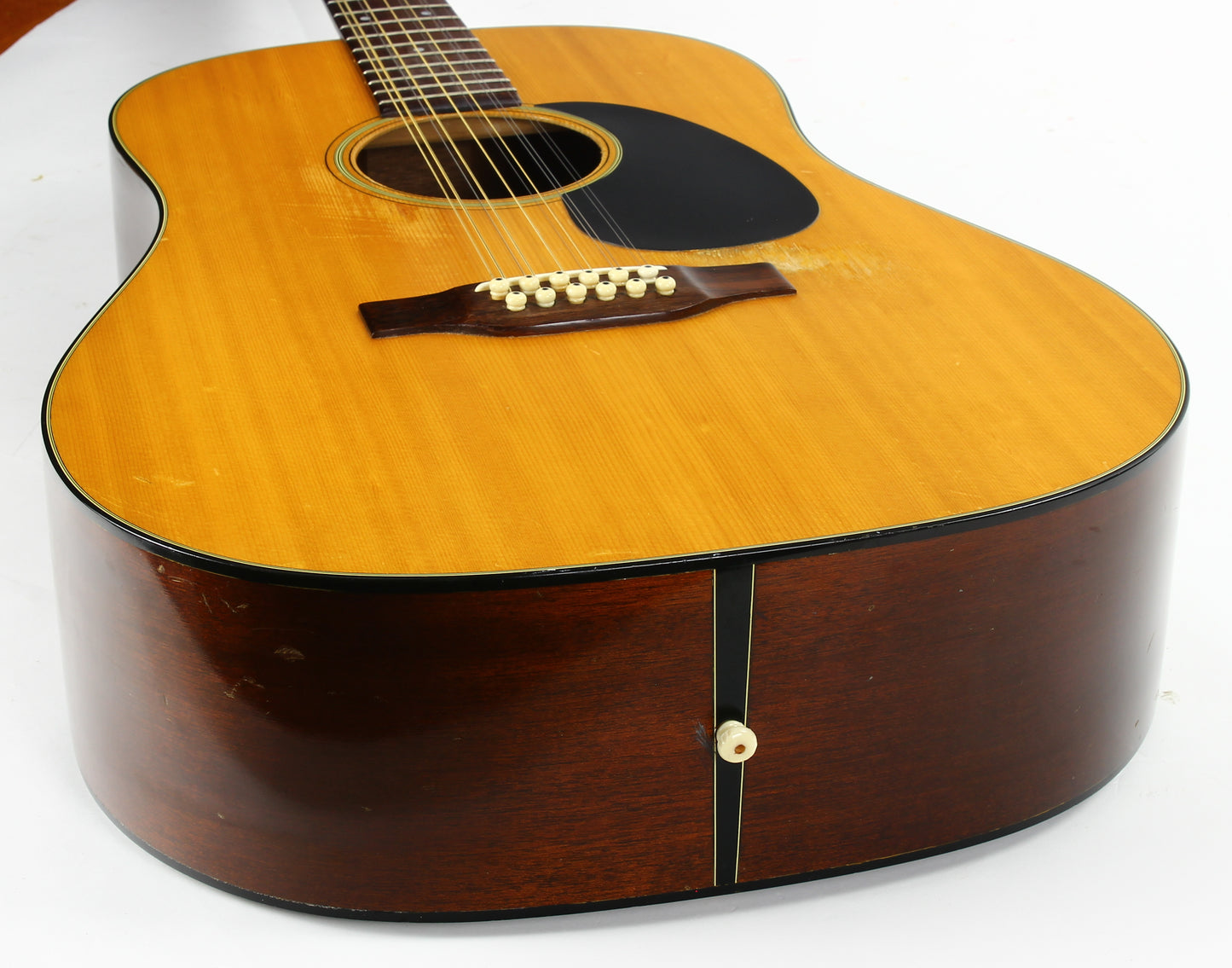 1968 Martin D-12-20 Vintage 12-String Acoustic Guitar  Brazilian Rosewood board/head/bridge