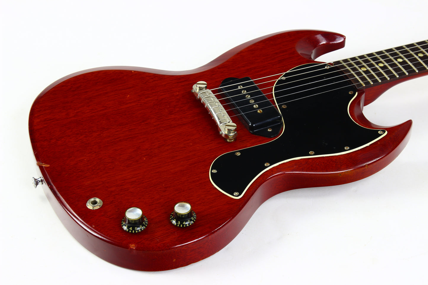 1962 Gibson Les Paul SG Jr. Cherry Red LP Junior w Original Case!