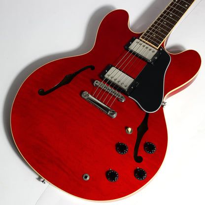 MINTY 1990 Gibson ES-335 Dot Reissue Cherry Red Lightly Figured - '61 Slim Neck, 1980's Spec